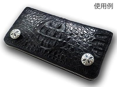 Amazon.co.jp: クロスボール コンチョ 直径20mm シルバー 色